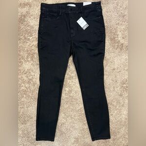 NWT Nine West Black Sculpting Denim Skinny Jeans